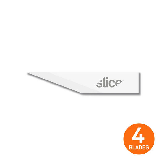 Slice Craft Blades (straight edge, pointed tip) - 4 pack
